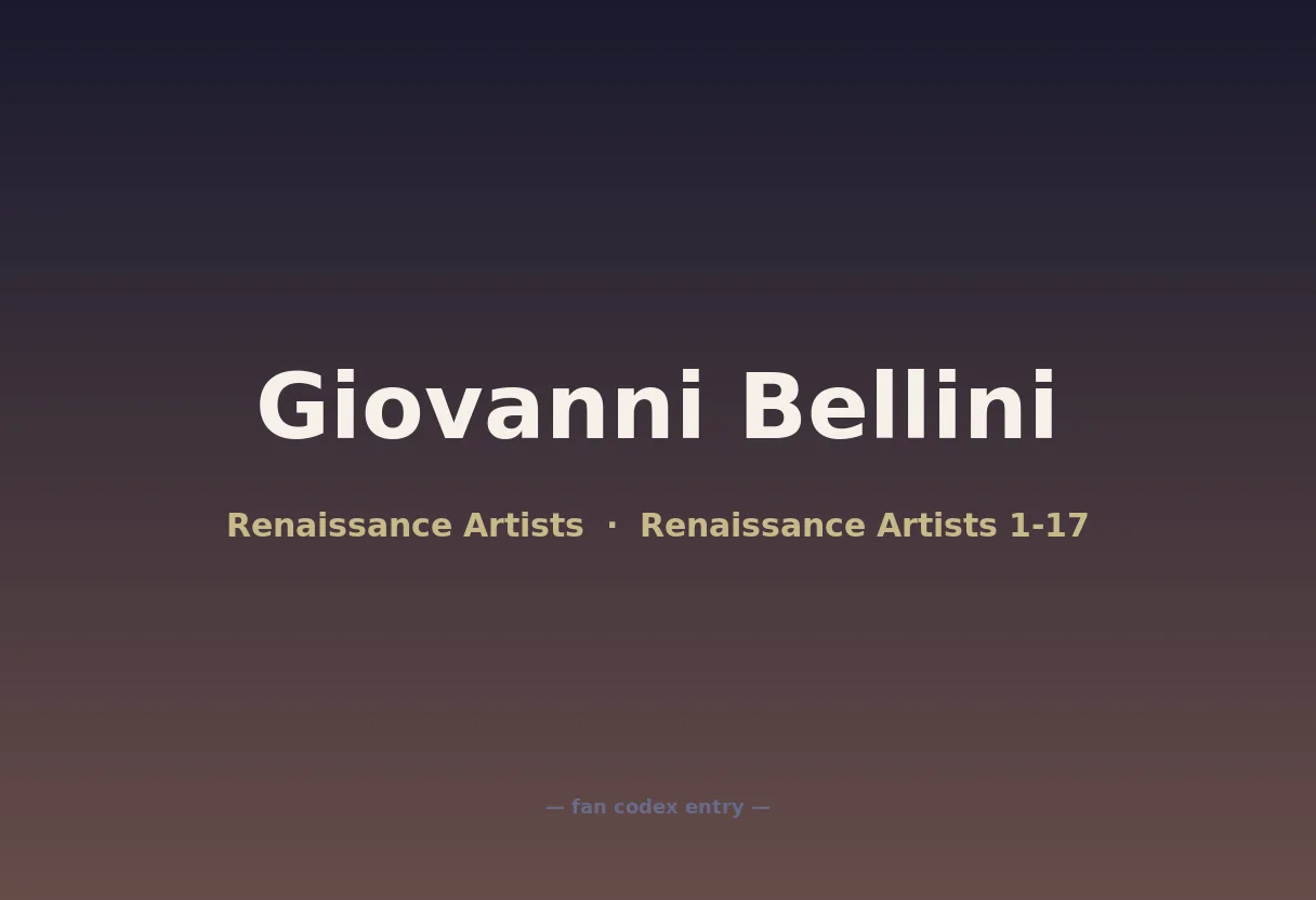 Giovanni Bellini